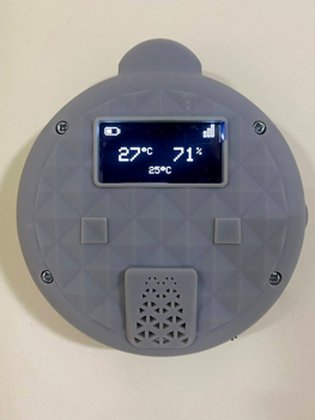 Early TempFort prototype, front view